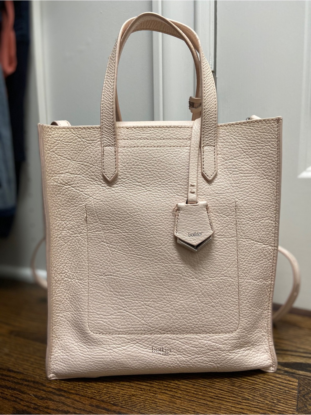 BOTKIER Pale Blush Leather Tote with Wristlet - Picture 5 of 5